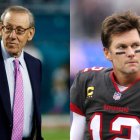 Stephen Ross, dueño de Dolphins de Miami (Izq) y Tom Brady.