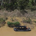 El estado  Amazonas, Brasil, ha perdido gran superficie forestal los últimos años.   AP
