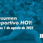 Imagen de nuestro Resumen Deportivo de HOY con el lanzador Frankie Montás en el fondo. Diseño: Kevin Reyes