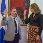 Carlos Veitía y Milagros Germán. 