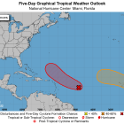     Dos sistemas presentan posibilidades de volverse depresiones en el Atlántico  