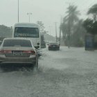 Lluvias en la ciudad.