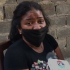 Licelot García, madre de la niña Liz María Sánchez.