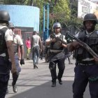 Agentes de la Policía de Haití.