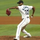 Sandy Alcántara, de los Marlins