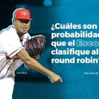 Iván Nova, lanzador de los Leones del Escogido.