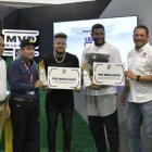 Los MVP de la Semana de Lidom recayeron en Yairo Muñoz y Steven Moyers.