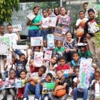 Margarita Cedeño entrega juguetes a cientos de niños 
