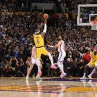 Partido de los Lakers en la NBA.