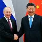 Los presidentes Xi Jinping y Vladímir Putin (fuente externa).