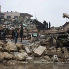 Efectos del terremoto en Turquía.