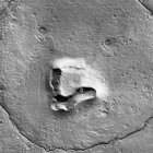 La foto del “oso” que descubrió una nave de la NASA en Marte