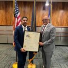 Diputado Ignacio Aracena, reconocido en NY por sus apotes al municipio SDO. Fuente externa