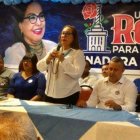  La gobernadora Rosa Santos dijo que las candidaturas a la senaduría y alcaldía de Santiago son innegociables. (José Alfredo Espinal).