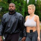 Kanye West y su nueva pareja Bianca Censori.