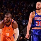 Chris Paul y Stephen Curry.
