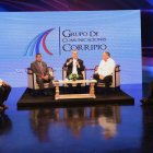 El presidente Abinader asistió a la entrevista organizada por el  Grupo de Comunicaciones Corripio.