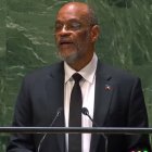 Ariel Henry en su discurso en la ONU
