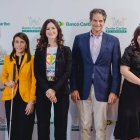 Harally López, Ivelisse Villavicencio, Rosa Mary Rodríguez, Oscar Villanueva y Francesca Luna.