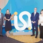  Austria Gómez, Christopher Paniagua, Sofía Antor, René Grullón, Antonia Antón de Hernández y Francisco Ramírez. ejecutivos del Banco Popular Dominicano.