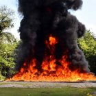 Incautan y queman más de 102 kilos drogas en semana