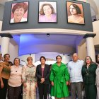 Develan retratos en Galería de la Mujer Dominicana “María Trinidad Sánchez”
