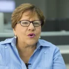 Gloria Ceballos, titular de INDOMET da seguimiento a evolución de huracán Beryl categoría 4.