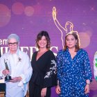 . José Mármol, Rosa Margarita Bonetti, Ana Hernández Palacio, Mayra Jiménez y Emelyn Baldera.