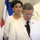 Luis Abinader y el canciller de la república, Roberto Álvarez