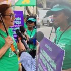 Feministas protestan por aprobación de Código Penal sin las tres causales