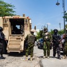 Los kenianos ya patrullan junto con policías haitianos.