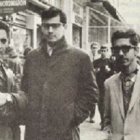 Jimmy Durán, Rafael Alburquerque, estudiante de posgrado, y Cayetano Rodríguez del Prado, en París, 1964.