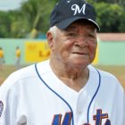 Osvaldo ‘Ozzie’ Virgil , con su uniforme de los Mets de Nueva York.