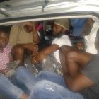 26 haitianos indocumentados intentaron ingresar  al país en tres vehículos