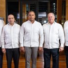 Silvestre Aybar, Gustavo Domingo, Aramis Mella, Donald Sosa y Dario Muñoz