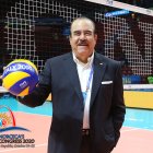 El licenciado Cristóbal Marte Hoffiz, presidente del Proyecto de Selecciones Nacionales de Voleibol Femenino.