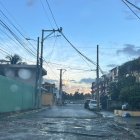 Calle llena de hoyos La Esperanza/ San Isidro SDE