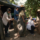 Filmación de 'Cien  años de soledad'. 