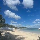 Baja afluencia de visitantes en las playas de Boca Chica, Guayacanes y Juan Dolio- Foto Odalis Mejia 