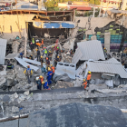 El Jet Set posterior al colapso del techo. Foto/periódico Hoy