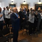Foto 2, Miembros del Instituto Duartiano en la asamblea.