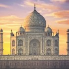 LA SÉPTIMA MARAVILLA DEL MUNDO MODERNO ES EL TAJ MAHAL, EN LA INDIA
