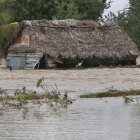 Vivienda inundada en Cuba. EFE