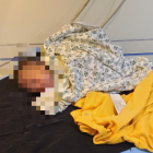 Bebé abandonada en Dajabón recibe atenciones médicas.