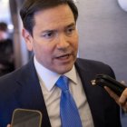 Marco Rubio, secretario de Estado de EEUU, habló desde Toronto, Canadá.