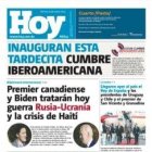 Edición impresa, viernes 24 de marzo de 2023