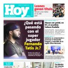 Edición impresa, sábado 13 de agosto de 2022