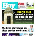 Edición impresa, miércoles 9 de marzo de 2022