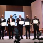 Durante la entrega de los Premios Fundación Corripio 2025