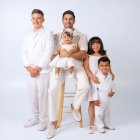 Jerry Rivera y sus nietos